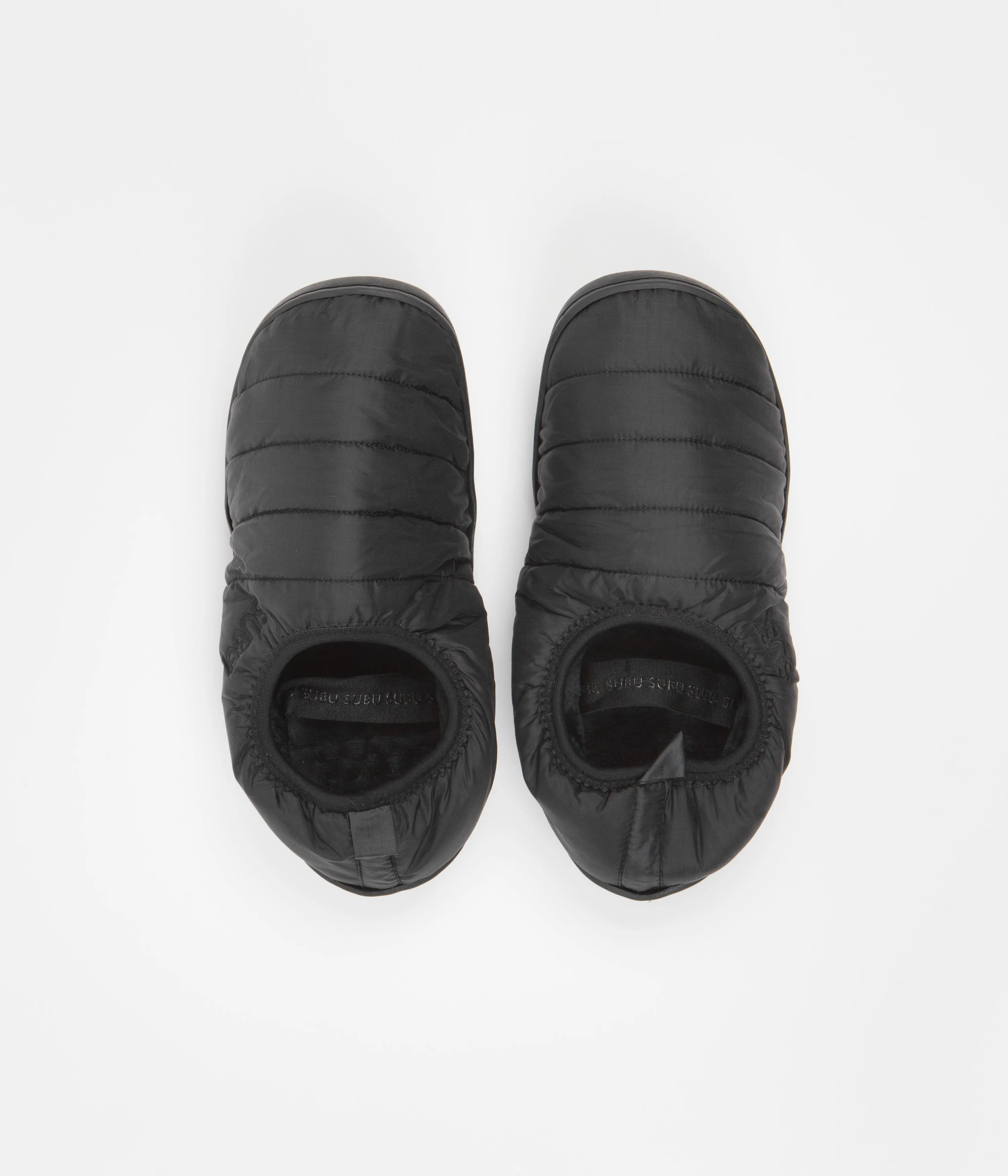 Subu Packable Sandals - Gloss Black