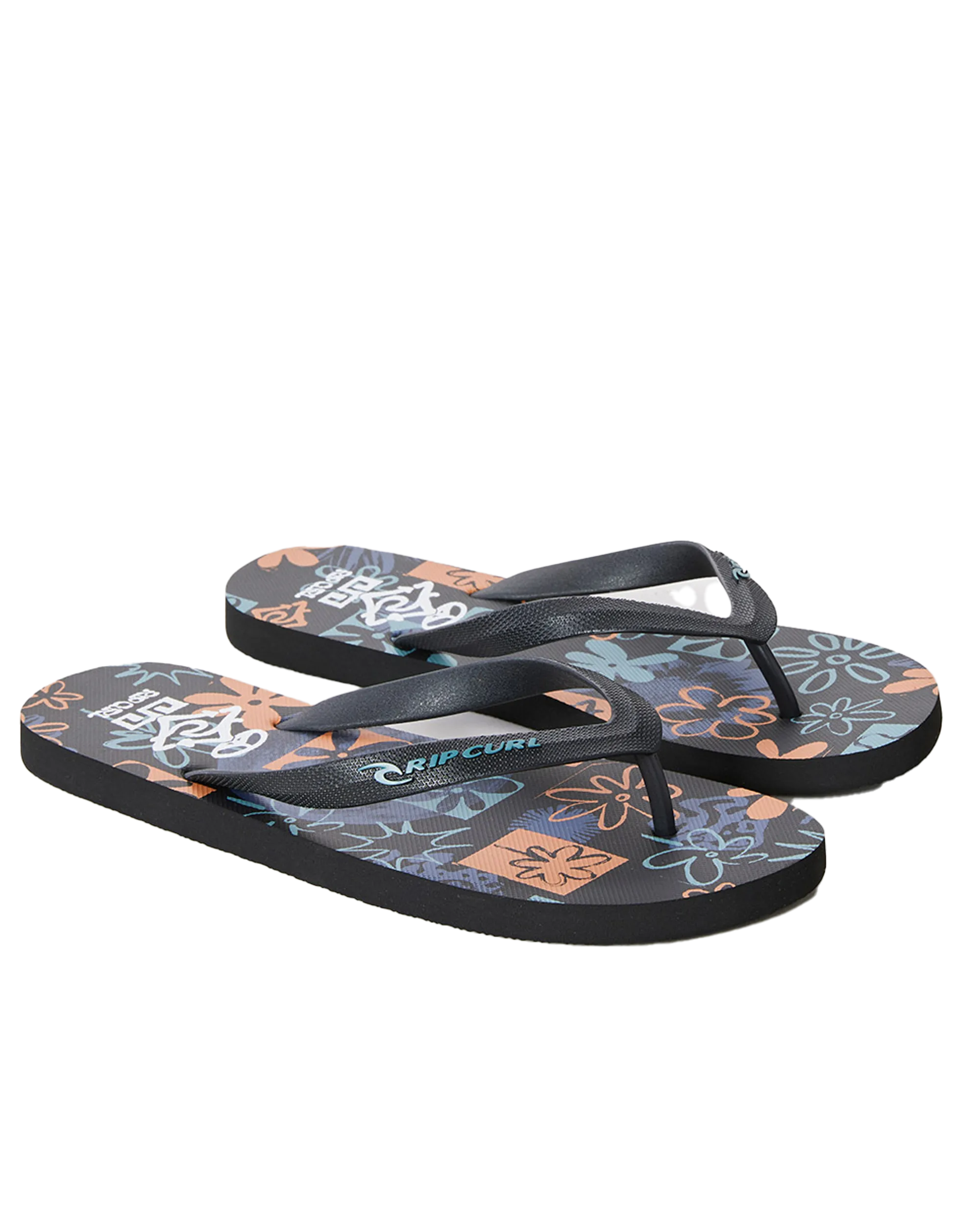 SWC Bloom Flip Flops in Dark Navy