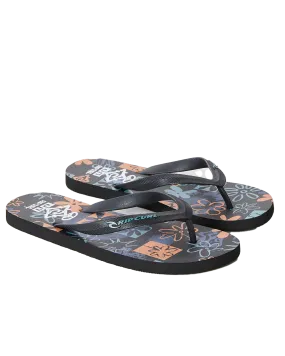 SWC Bloom Flip Flops in Dark Navy