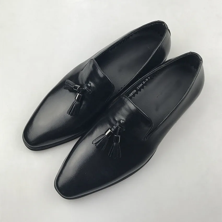 Tasseled Italian GentleMen Loafers Shoes