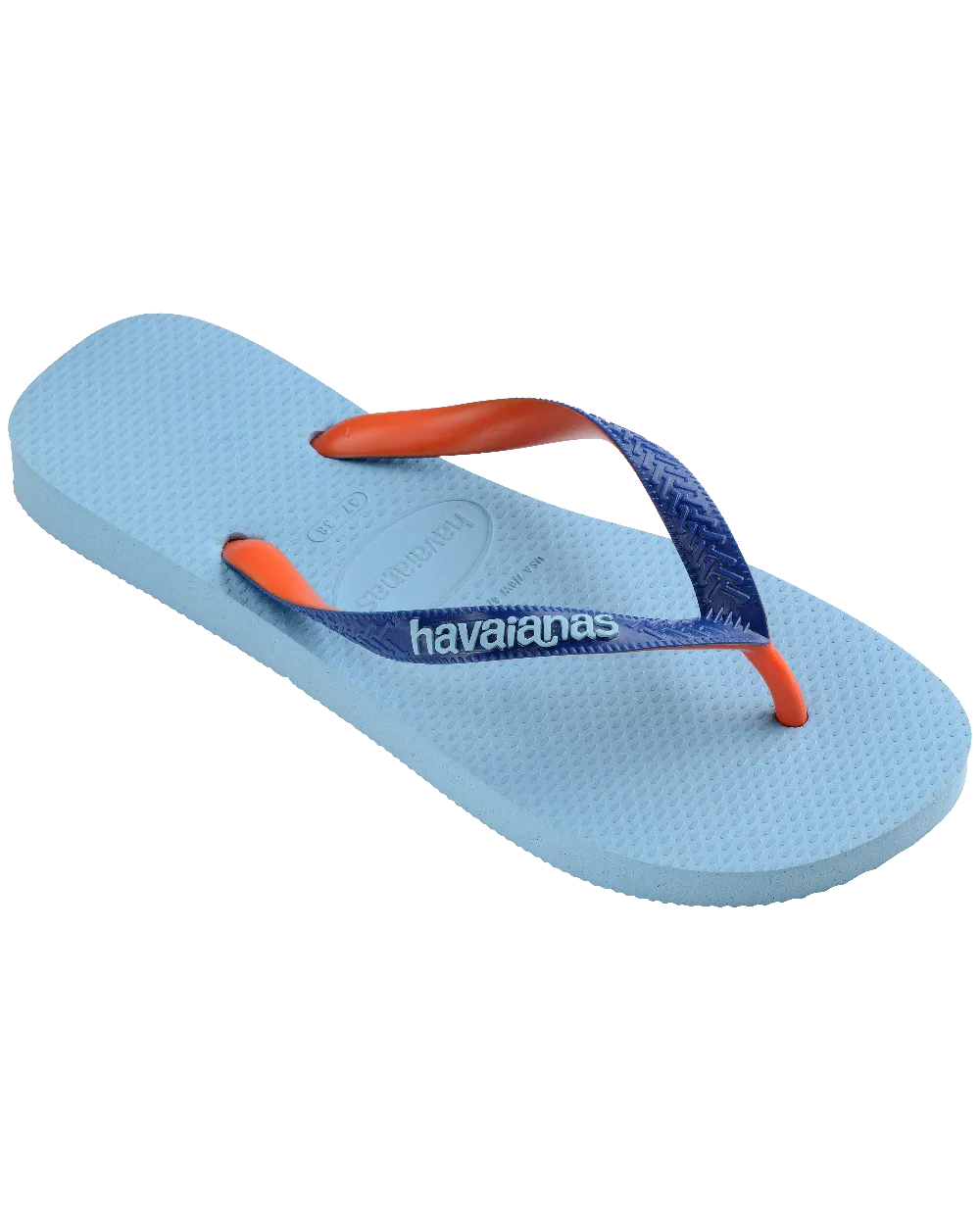 Top Mix Flip Flops in Lavender Blue