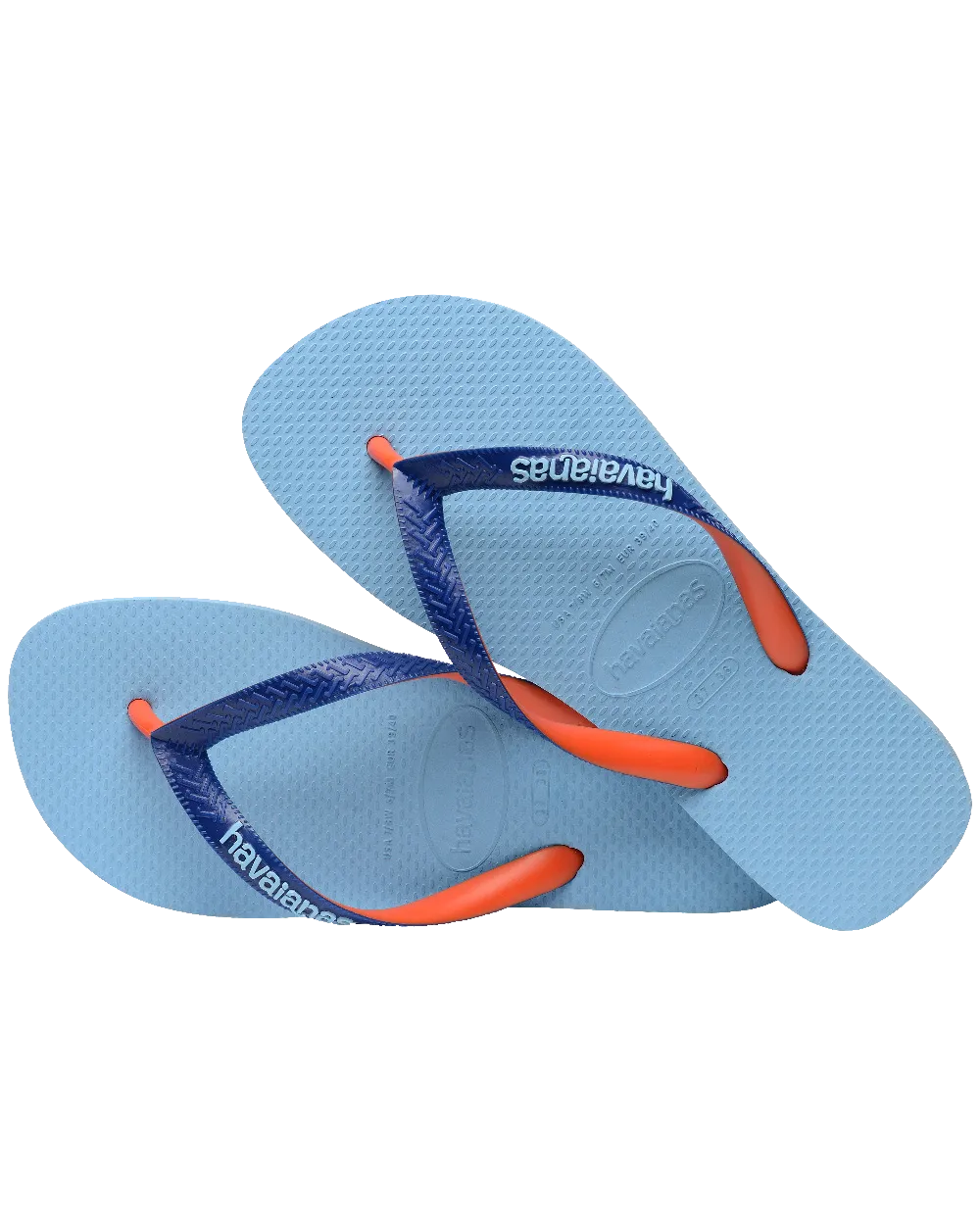 Top Mix Flip Flops in Lavender Blue