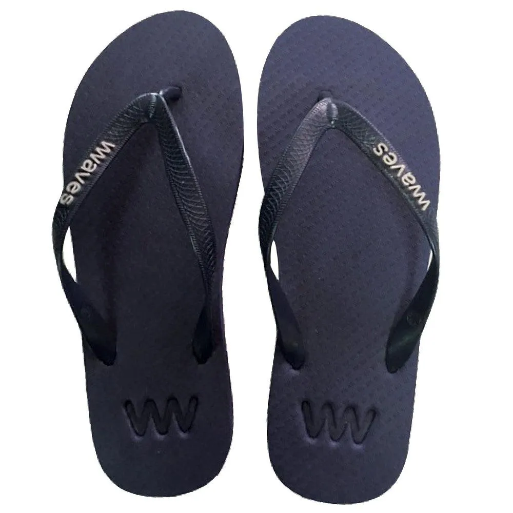 WAVES Women's Waves Plain UK 3 - Navy